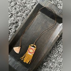 Beaded Tapestry necklace